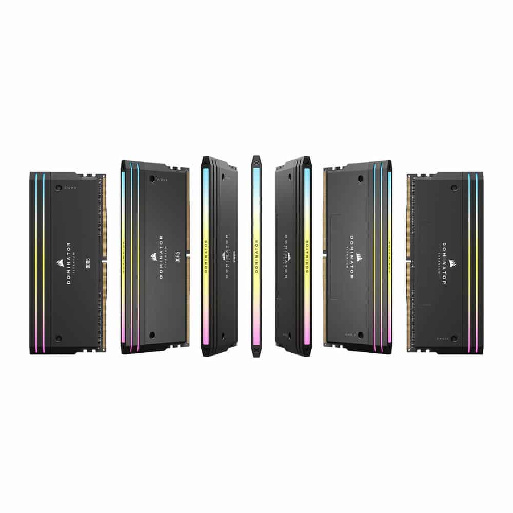(image for) Corsair DOMINATOR Titanium RGB Black 32GB 7200MHz DDR5 Memory Kit